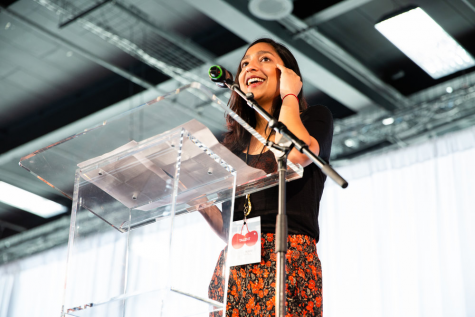 Krishna speaks at the Cherry Bombe Jubilee 2019 conference about cultural diversity and sexism in the food world