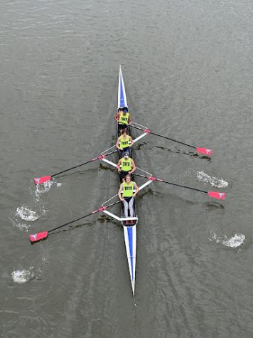 Three Rivers Rowing HOTO bronze medal winning U17 4+; (Top to Bottom) Dillon Javid (Allderdice), Simon Grove (Allderdice), 