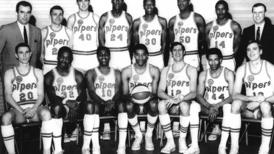 The Pittsburgh Pipers 1968 winning team. Photo Credit: Heinz History Center