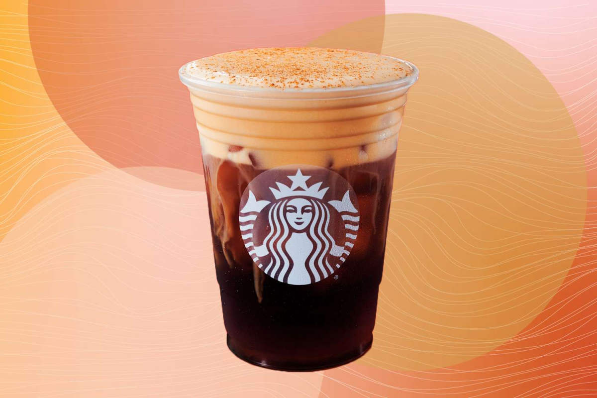 Starbucks’s Pumpkin Cream Coldbrew.